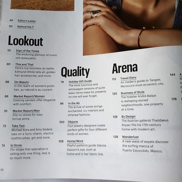 NYTimes Style Magazine Holiday Iss 12/2013 - Picture 3 of 4